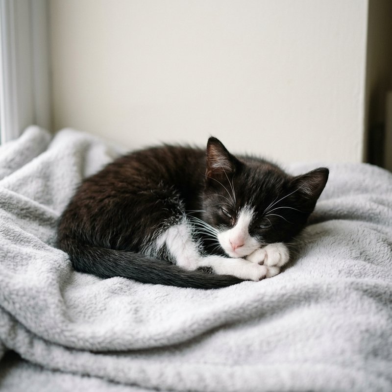 black and white tuxedo